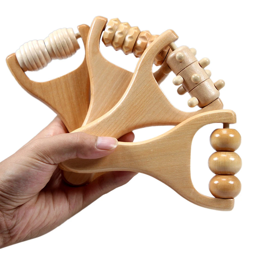 Wooden Massage Reflexology Sticks