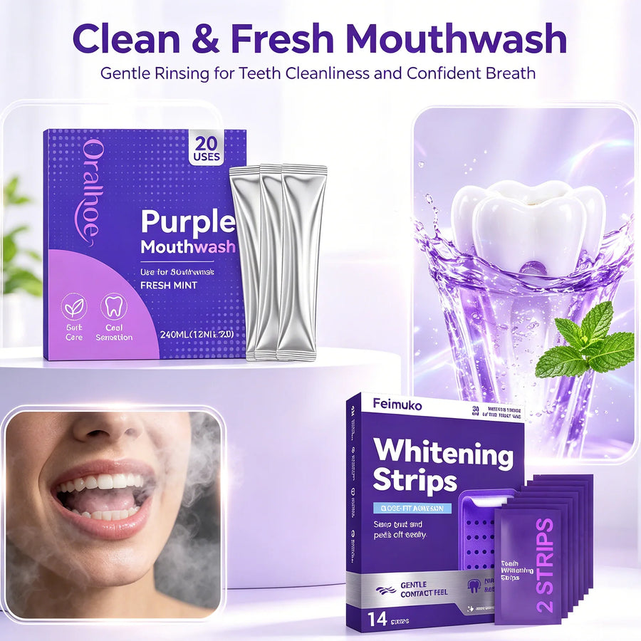 Purple Whitening Mouthwash
